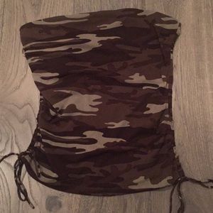 Express camouflage tube top